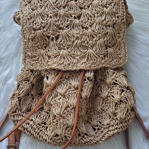 Straw Backpack Rebdolls